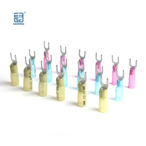 Gaopeng HSV2-5 màu xanh 16-14 AWG không thấm nước u-loại thiết bị đầu cuối dây kết nối đồng <span class=keywords><strong>Spade</strong></span> ngã ba cách điện nhiệt thu nhỏ thiết bị đầu cuối - Product Image 5
