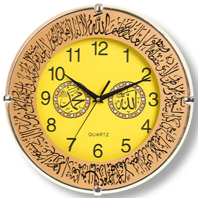 Hot Selling Factory Price Prayer Muslim Azan Islamic Wall Clock