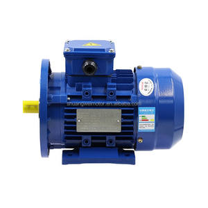 Sunwei YE3-200L1-6 MS 0.37/1,5 kW/0,75 kW cangkang aluminium suplai daya penuh Motor AC 50Hz frekuensi IE3 Motor efisiensi - Product Image 5