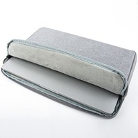 Funda de Fieltro para Portátiles/Tabletas de 7-16 Pulgadas, Bolsa Ligera para Computadora con Cierre de Velcro, Logotipo Personalizado, Venta al Por Mayor