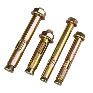 Perno <span class=keywords><strong>de</strong></span> Expansión <span class=keywords><strong>de</strong></span> Alta Resistencia con Brida Hexagonal, Acero al Carbono, Zincado Amarillo, <span class=keywords><strong>para</strong></span> Construcción en <span class=keywords><strong>Hormigón</strong></span> - Product Image 6