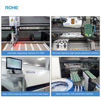 ROHE Shenzhen Fournisseur Usine de fabrication de rétroéclairage LED pour téléviseur à LED unique avec fil 3V 2W Perles de lampe à haute luminosité Lentille de type rond