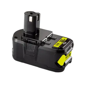 High Capacity 5AH Cordless Drill Batteries Rechargeable 18V Power Tool Battery For Ryobi Battery P108 P104 P105 P102