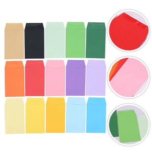 X1112-2 Sobres Pequeños de Papel Coloridos Personalizados al por Mayor, Sobres de Papel para Cartas Comerciales, para Monedas, Semillas, Tarjetas Bancarias, Efectivo - Product Image 1