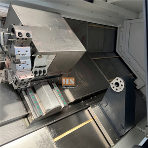 TCK50 Cnc Torno <span class=keywords><strong>horizontal</strong></span> GSK Control Slant <span class=keywords><strong>Bed</strong></span> Cnc Torno Mandril hidráulico Cnc Mecanizado Torno Piezas - Product Image 5