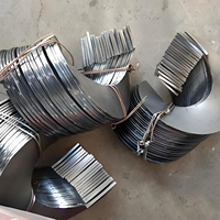 Mesin Pembuat Spiral Portabel Kompak Grosir, Mesin Penggulung Bilah Spiral Kecil, Pembuat Auger Mini CE OEM ODM