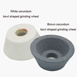 Corindón cromado Corindón <span class=keywords><strong>blanco</strong></span> Corindón marrón Carburo <span class=keywords><strong>de</strong></span> silicio verde <span class=keywords><strong>Rueda</strong></span> <span class=keywords><strong>de</strong></span> pulido en forma <span class=keywords><strong>de</strong></span> cuenco Herramienta <span class=keywords><strong>de</strong></span> pulido <span class=keywords><strong>de</strong></span> muela - Product Image 2