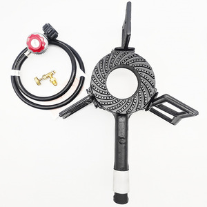 Quemador de Propano de Hierro Fundido con Regulador de Manguera, Estufa de Gas Portátil para Exteriores, Cocina para Barbacoa - Product Image 3