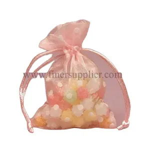 Glamorous organza bag wedding sweet bag for candy gift