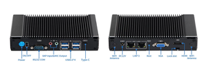 Mini PC médical embarqué Barebone Intel Celeron N3160 Quad-Core 2*RJ45 RS232 Double Affichage Windows 7/8/10 Linux Ubuntu Centos - Product Image 6