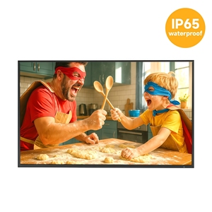 TV da Esterno Serie Patio 4K Smart TV IP66 Impermeabile 2000cd/m2 Leggibile alla Luce Solare per Soggiorno Esterno e Veranda - Product Image 1