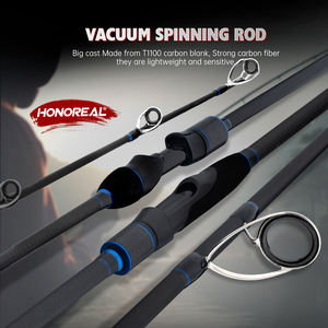 Honoreal カスタマイズ工場製 ファストアクション スリム スピニングフィッシングロッド 2.54m 8フィート4インチ 24T+30Tカーボン - Product Image 3