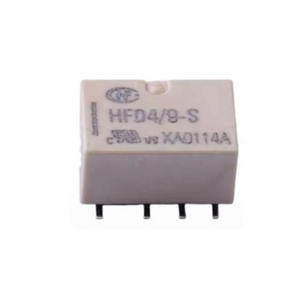 HFD4/<b>9</b>-<b>S</b> 9V 8 Pin 2A 250VAC 220VDC DIP Relay Pole Double Throw - Conversion - Product Image 1