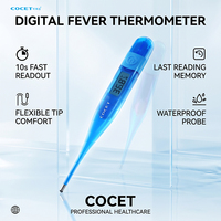Sertifikat CE termometer Digital Digital, termometer elektronik klinis, tahan air, akurat, termometer Digital dengan Probe kepala keras