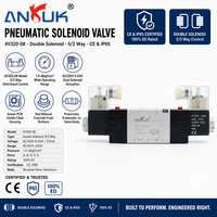 Vanne solénoïde 3V120 4V210 5V220 offrant des interfaces M5 de 14 pouces et 38 pouces pour les unités de traitement automatique pneumatique haute vitesse