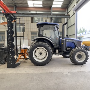 รถแทรกเตอร์ล้อ 5 ล้อ Lovol M1404 ขับเคลื่อน 4 ล้อ สำหรับใช้งานในฟาร์ม เกียร์ขับเคลื่อนด้วยระบบเฟือง เครื่องยนต์ Weichai - Product Image 4