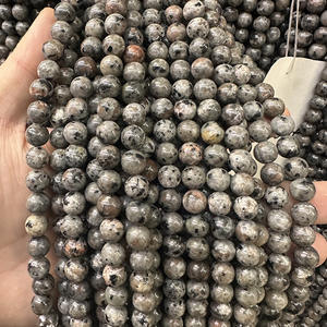 Cuentas Redondas de Ágata de Piedra de Cristal Natural, Cuentas Sueltas de Gema Fluorescente, Cuentas Redondas de Piedra Preciosa para Joyería DIY - Product Image 3