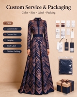 Fabricants de vêtements ethniques islamiques, vente en gros personnalisée OEM, ensemble Abaya 2026, nouvelles robes de luxe Dubai, Abaya pour femmes, robe musulmane