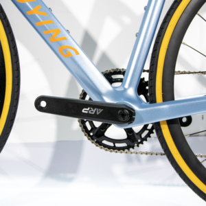 Vélo de route électrique pas cher T700 en fibre de carbone 700C avec roue sans fil à 24 vitesses, roue en alliage, frein à disque hydraulique 160 mm - Product Image 5