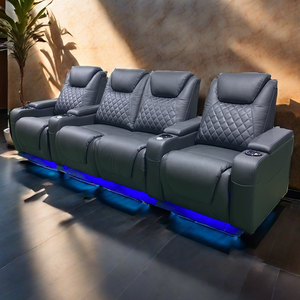 Ensemble de meubles de cinéma maison confortables et élégants, style tendance populaire, pour l'école, l'hôtel, la maison, équipement de charge, visionnage de films - Product Image 3