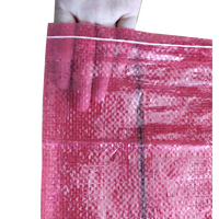 Sac tissé transparent en polypropylène vierge (PP) visible pour l'emballage du riz et du maïs