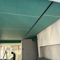 Panneaux de plafond suspendu imperméables et hydrofuges 9,5 mm 12,5 mm pour cuisine et salle de bain, plaques de plâtre pour murs intérieurs, plaques de plâtre Sheetrock, plaques de plâtre en gypse