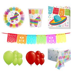 อุปกรณ์จัดงานปาร์ตี้ธีมแคคตัสแบบใช้แล้วทิ้งสำหรับเด็กในเม็กซิโก - Product Image 4