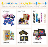 Impression de cartes de tarot personnalisées en usine, jeu de cartes de tarot oracle
