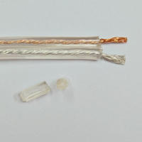 Professionelles JH FLRY-B Mehradriges Kupfer-PVC-Autolautsprecherkabel 2-adrig LED RGB Flexibles Stromkabel 0,5mm 0,75mm 1,5mm Flach