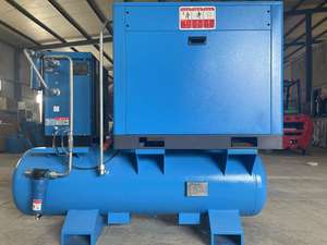 Compresseur <span class=keywords><strong>d</strong></span>'<span class=keywords><strong>air</strong></span> à vis rotatif à connexion directe, alimentation CA, 22KW, 37KW, 7.5KW, 55KW, ensembles complets avec réservoir et sécheur <span class=keywords><strong>d</strong></span>'<span class=keywords><strong>air</strong></span>, vente directe usine - Product Image 2