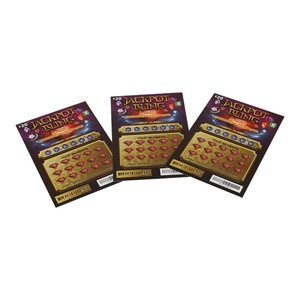 Impresión de Boletos de Lotería de Papel Personalizados, Tarjetas para Raspar y Ganar - Product Image 5