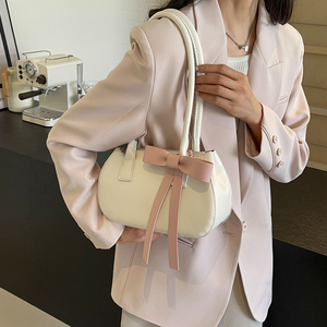 Sac à bandoulière élégant pour femme, nouveau style 2026, type panier et seau, avec fermeture ouverte et doublure en PU - Cadeau pour maman - Product Image 5
