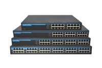 Injecteur PoE actif Gigabit isolé 8 ports 48V 150W 8 voies 802.3af 802.3at, Midspan PoE 1U 19 pouces pour montage en rack