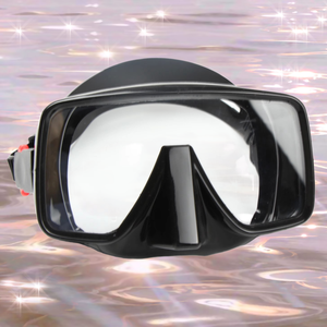 Máscara de Snorkel Profesional Unisex para Adultos, Lente Única, Silicona Ecológica, Lentes de PC, Dos Ventanas, Tubo de Natación, Snorkel, Vacaciones - Product Image 4