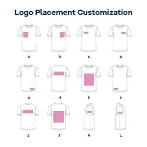 T-shirt basique vierge personnalisé de qualité supérieure en coton 190 g/m² – Vente en gros unisexe – Fabricant OEM ODM – Impression 3D en relief - Product Image 3