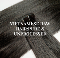 Lots de Cheveux Vietnamiens Double Super Drawn de Haute Qualité, Noirs, Lisses comme des Baguettes, Provenant du Fournisseur Vietnamien de Cheveux Naturels