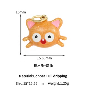 2025 dibujos animados Rosa dinosaurio coño colgante rojo circón fresa colgante avión conejito muñeco de nieve colgante para mujer joyería regalo - Product Image 4