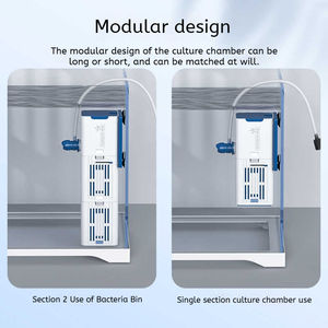 Filtre submersible SUNSUN pour petits aquariums Système de circulation de purification d'eau en plastique 4 1 Pompe à oxygène silencieuse pour aquarium - Product Image 5