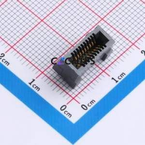 HSEC8-110-01-S-DV-A Gold Finger Connector P=0.8mm Connector 0.8mm 20P Copper Beryllium Gold - Product Image 1