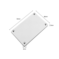 CHAFON G8104 860-960 MHz Étiquette RFID miniature avec puce U8/NTAG213/215, distance de lecture de 3 à 6 cm pour la gestion des palettes