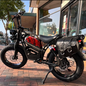 Vélo électrique populaire de 20 pouces, style vintage, haute puissance 1500W 48V, pneus larges, pour adultes, 18Ah, tout-terrain, modèle CRUISER - Product Image 2