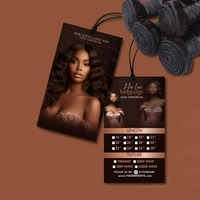 Étiquettes d'Emballage et Étiquettes Volantes Personnalisées pour Lots de Cheveux, Perruques et Extensions