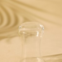 Tasse en verre de thé rouge turc de style arabe transparent de logo personnalisé d'usine pour recevoir des invités goûter le thé détendre