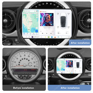 DUDUAUTO Unité Principale Autoradio Multimédia Navigation <span class=keywords><strong>GPS</strong></span> Stéréo Autoradio Pour BMW <span class=keywords><strong>MINI</strong></span> <span class=keywords><strong>COOPER</strong></span> R56 R60 2007-2014 - Product Image 3