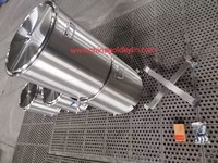 Seau en métal scellé en acier inoxydable pour un stockage pratique et durable