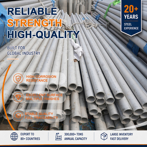 Tubo de Acero Inoxidable 316L Satinado Laminado en Caliente de 21.3mm 8.0mm Pulido DIN 17456 para Petroquímica - Product Image 1