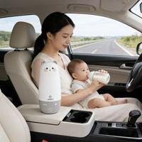 Chauffe-biberon portable 500 ml, chauffe-lait pour bébé, utilisation nomade, bouteille d'eau Owala pour voyage/voiture sans adaptateur