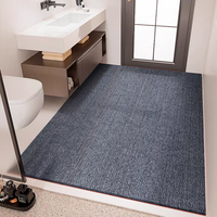 Tapis rayé en PVC Offre Spéciale hôtel tapis de sol antidérapant commercial paillasson personnalisé cuisine tapis de pied absorbant