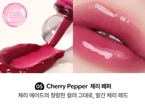นูส รีจู ลิปกลอส 05 เชอร์รี่เปปเปอร์ 10.5 กรัม ลิควิดกลอสซี่ - Product Image 2