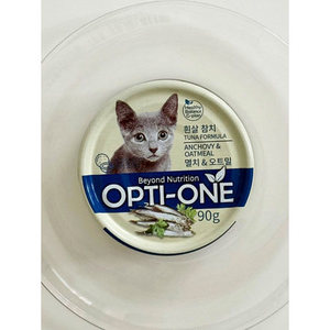 Sjo Optione Cat 90g acciughe di cibo secco e farina d'avena per animali domestici - Product Image 1